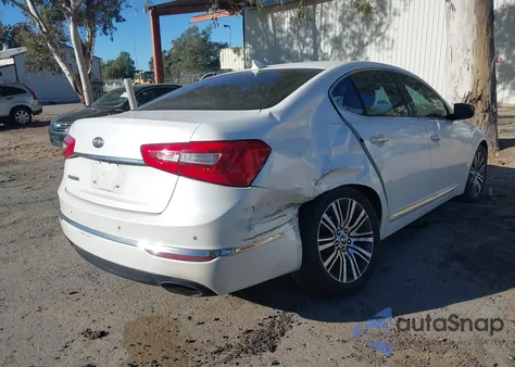2014 Kia Cadenza Premium из США, поврежденный, VIN KNALN4D74E5120713
